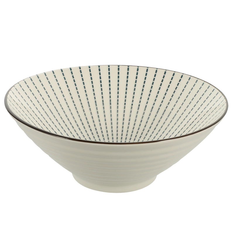 Japanese Style 8 Inch Ceramic Ramen and Salad Bowl for Soup Rice Appetizer Meal Serving Home Kitchen - Image 2