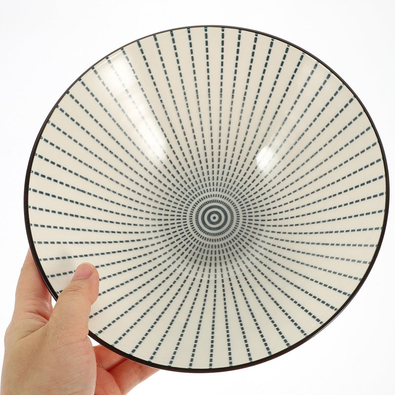 Japanese Style 8 Inch Ceramic Ramen and Salad Bowl for Soup Rice Appetizer Meal Serving Home Kitchen - Image 5