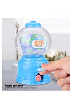 SYOSI Candy Vending Machine, Portable Children Machine Plastic Mini Gumballs Dispenser Kids Kindergarten Gift, Vintage Style Sweet Bubblegum Fun Toy for 3 age  - Image 4