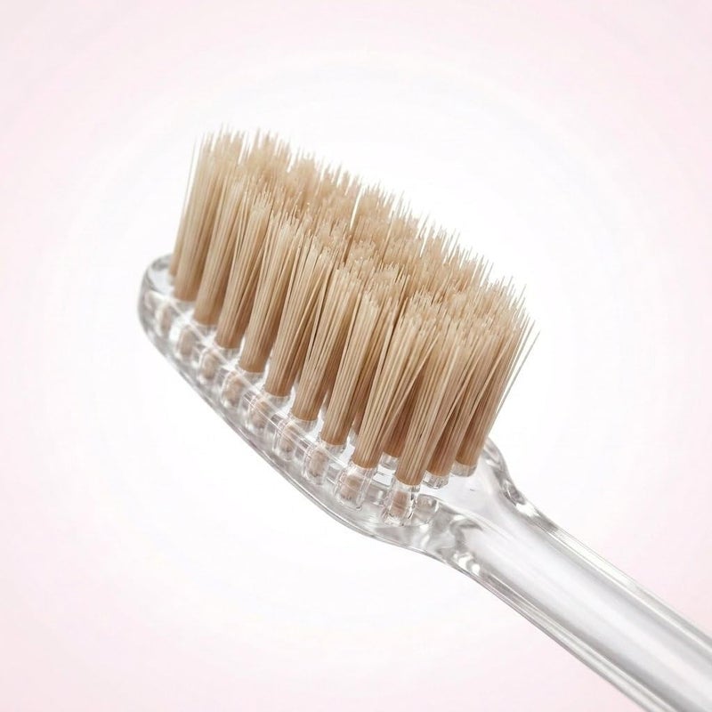 Smart Miswak Brush Classic Edition for Teeth and Gum Care, No Toothpaste Required, Toothbrush with Soft and Dense Bristles Made of Silica and Miswak Extract, Odor-Free, White - Image 4