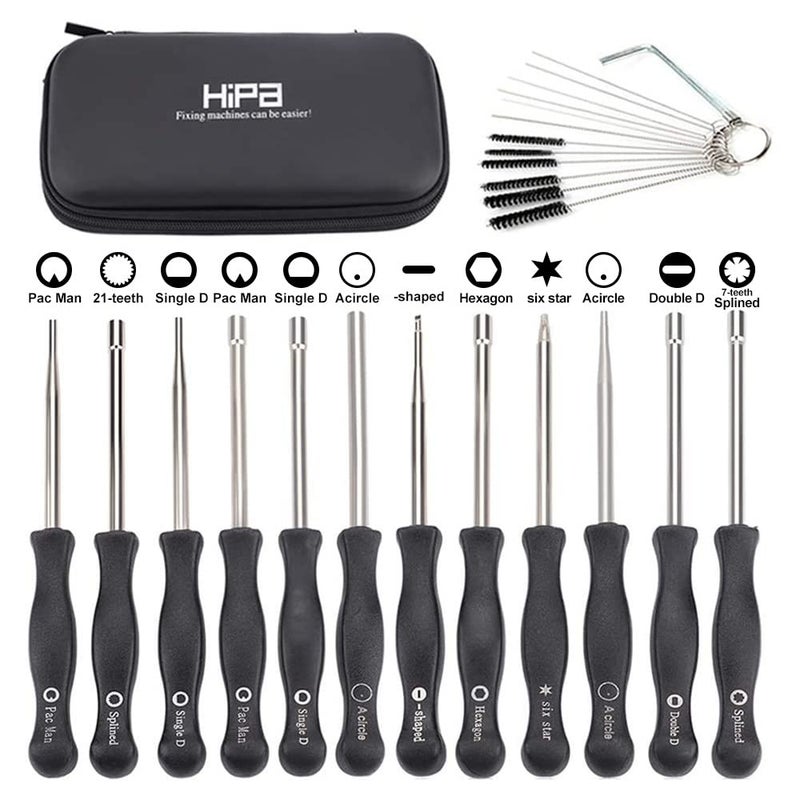 HIPA Packof12 Carburetor Adjustment Tool Carburator Adjusting Kit for 2Cycle Small Engine for Poulan Husqvarna STHIL ECHO Trimmer Weedeater Chainsaw