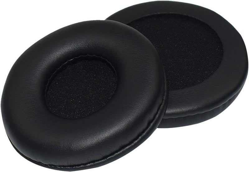 Heavy driver® Replacement Earpads for Boat Rockerz 450/450 Pro/Sony WH-XB700 Headphones | 80mm Soft Memory Foam Cushions with Protein Leather – Black (1 Pair) - Image 1