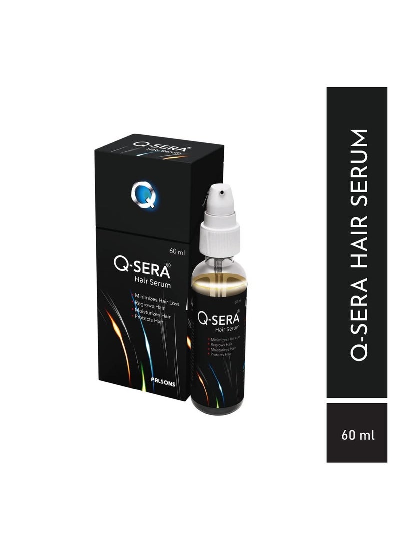 Q-SERA - Q-Sera Hair Serum for Thick Hair With Unique Damage Repair Formula With Milk Based Anti-Inflammatory Cytokines for Quick Hair-Fall Control - Image 1
