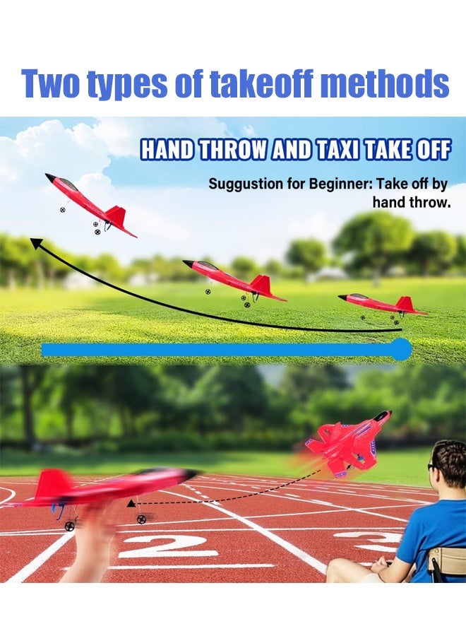 Wholesale remote control foam aircraft land and air amphibious aircraft model fighter fixed wing glider anti-fall remote control aircraft - Image 4