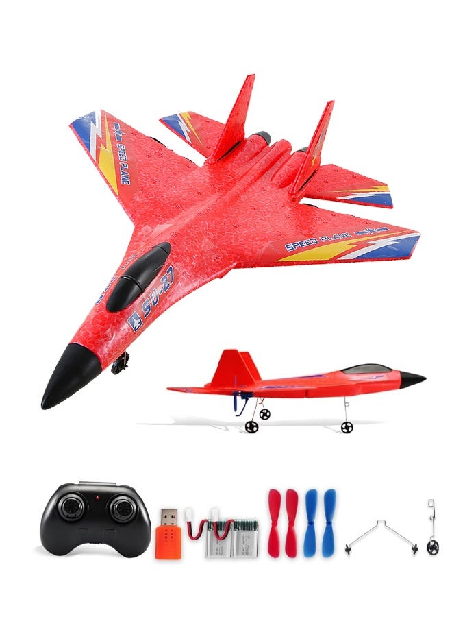 Wholesale remote control foam aircraft land and air amphibious aircraft model fighter fixed wing glider anti-fall remote control aircraft - Image 2