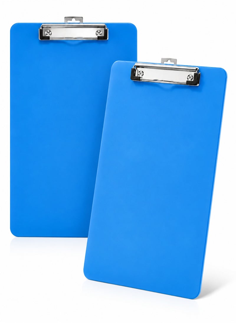 CHU DAI 2 Pack Clipboard with Metal Clip for School, Office, Warehouse & Restaurant, Lightweight Portable Writing Board for Holding Papers and Daily Notes - Image 3