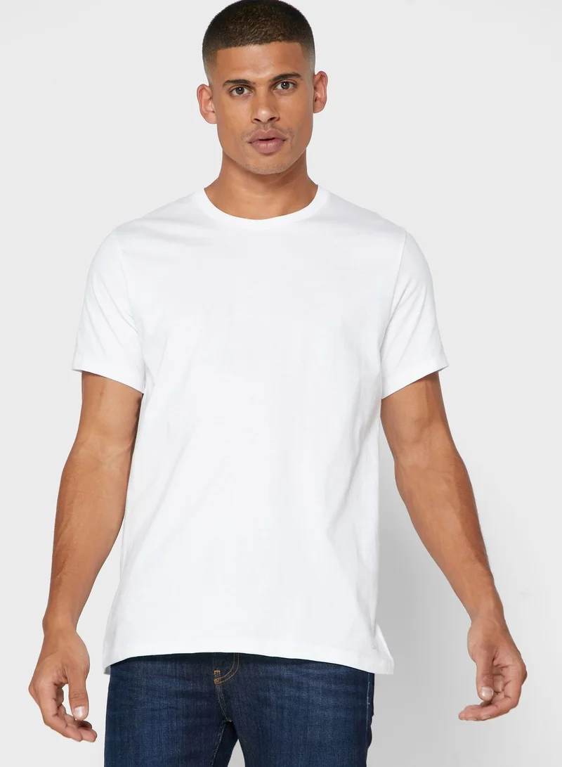CALVIN KLEIN 3 Pack Crew Neck T-Shirt