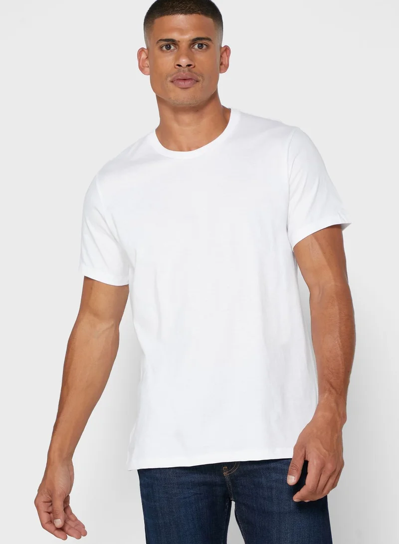 CALVIN KLEIN 3 Pack Crew Neck T-Shirt