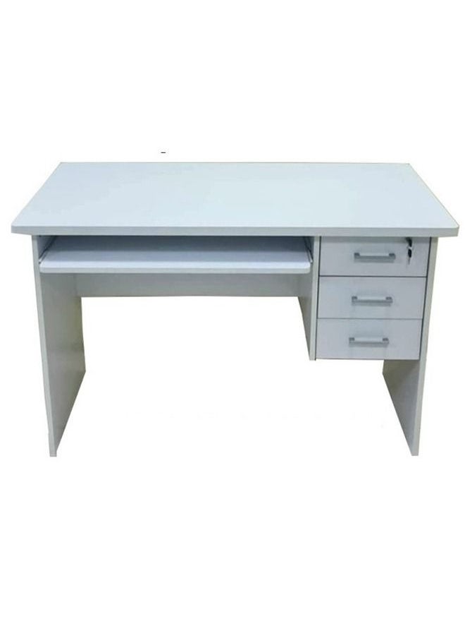 KARNAK - Office Desk with 3 Lockable Drawers - Image 1