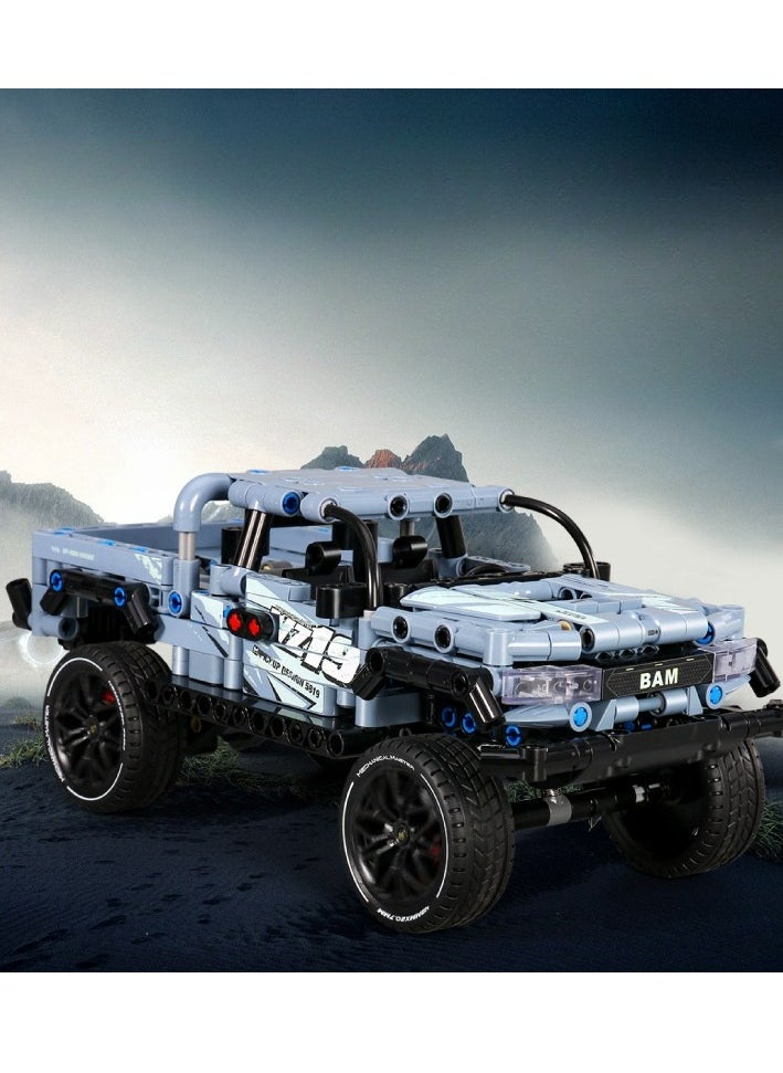 Puzzle Off-road Vehicle Building Block Gift  - Image 3