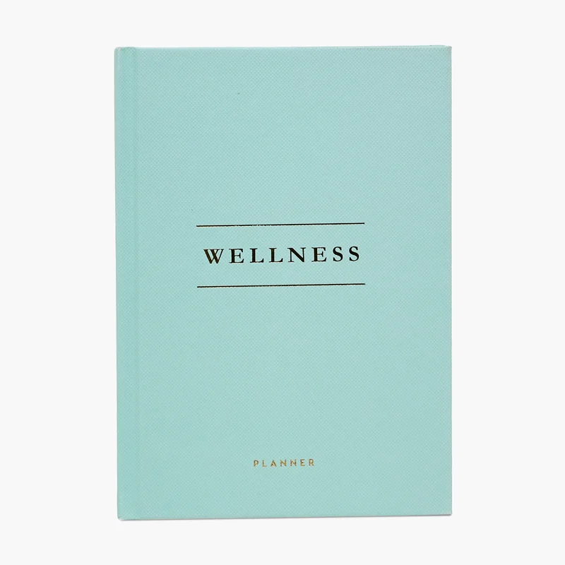 Lifestyle Wellness Planner in Aqua Blue