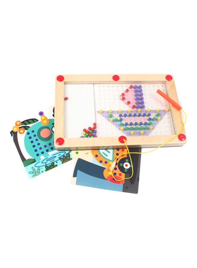 16 in 1 Wooden Driving Board Puzzle With Magnetic Pen - Image 3