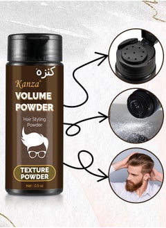 Kanza Hair Volume Powder Light Control Fluffy Mattifying Texturizing & Volumizing Hair Concealer Powder Hair Volume Dust Hair Styling Powder Unisex  - Image 3