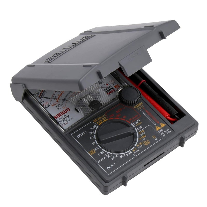 SANWA Sanwa Japan Analog Battery Powered Multimeter YX360TRF Original Made In Japan  - Image 3