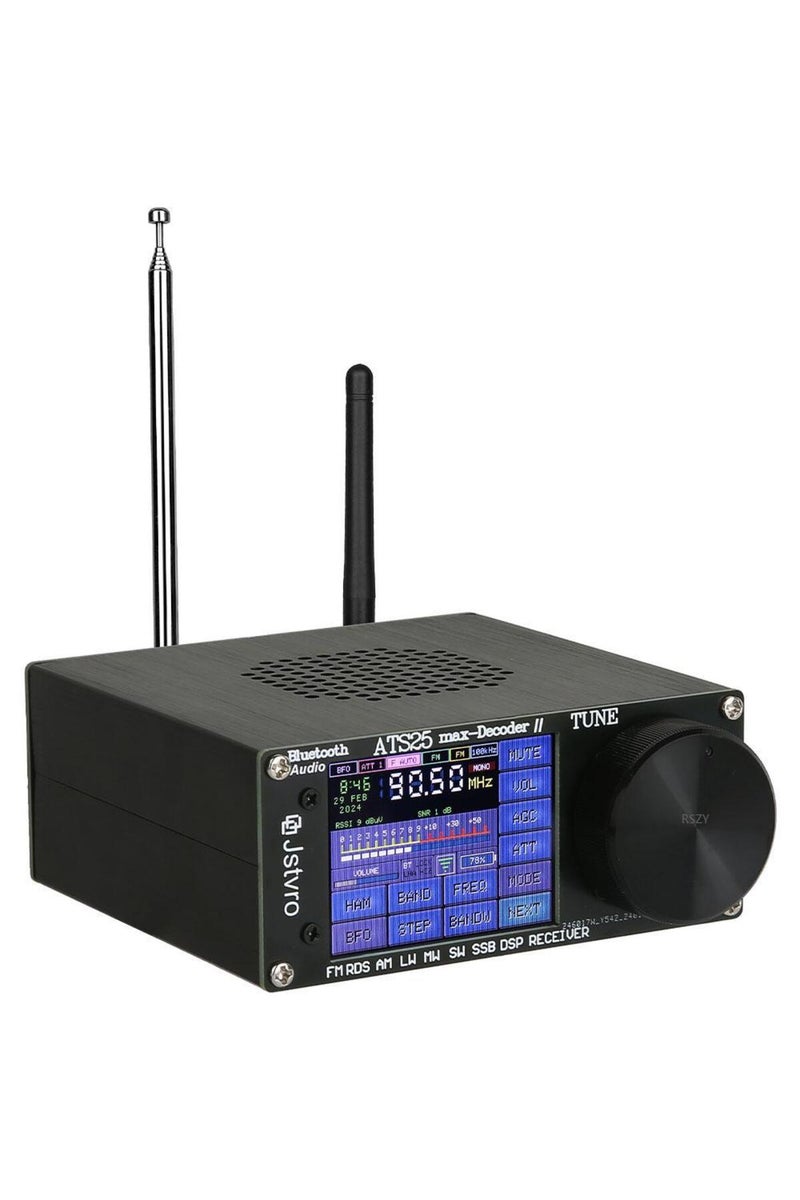 erorex 2024 New Official  4.17 ATS25 Max Decoder II Bluetooth Full Radio Receiver FM SW SSB MW LW Receiv... - Image 4