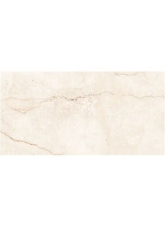SOMANY Enorme Imp Radix White Premium Ceramic Floor Tile - 800x1600mm, 10mm Thickness, 2.56 SQM | Modern Glossy Design, Large Format Flooring Tiles  - Image 1