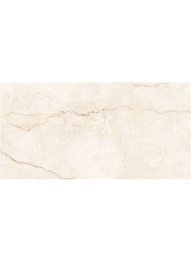 SOMANY Enorme Imp Radix White Premium Ceramic Floor Tile - 800x1600mm, 10mm Thickness, 2.56 SQM | Modern Glossy Design, Large Format Flooring Tiles  - Image 1