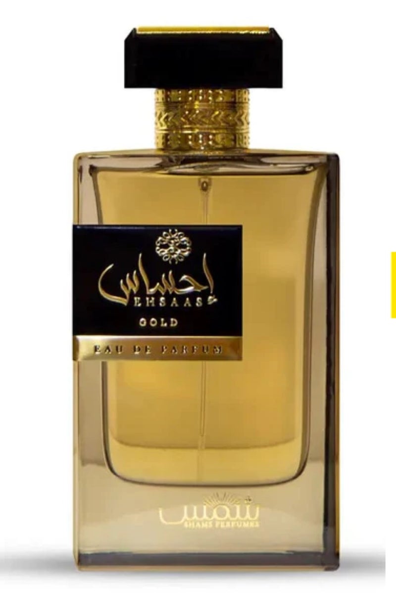 Shams Perfumes Ehsas Gold for Men, 100ml