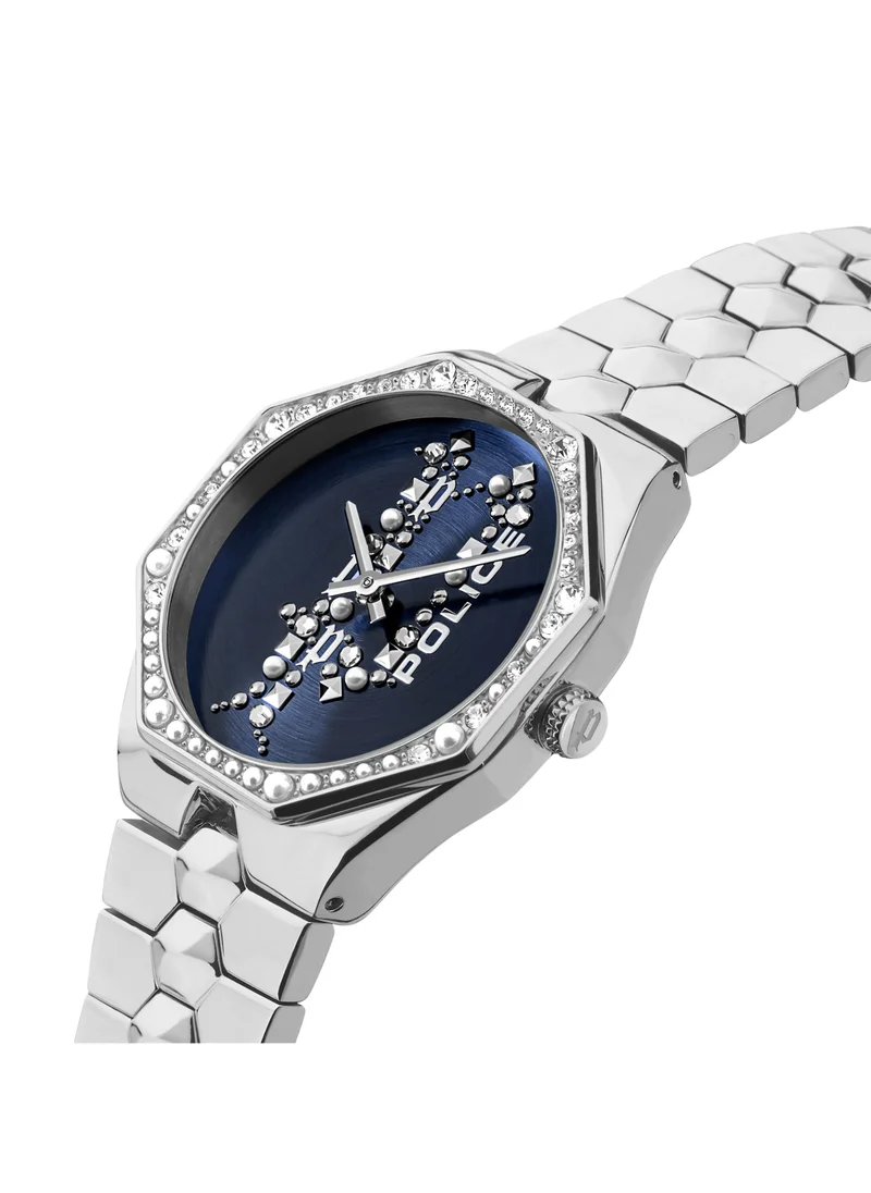 بوليس Montaria Urban Rebel Women's Wrist Watch with Stainless Steel Bracelet