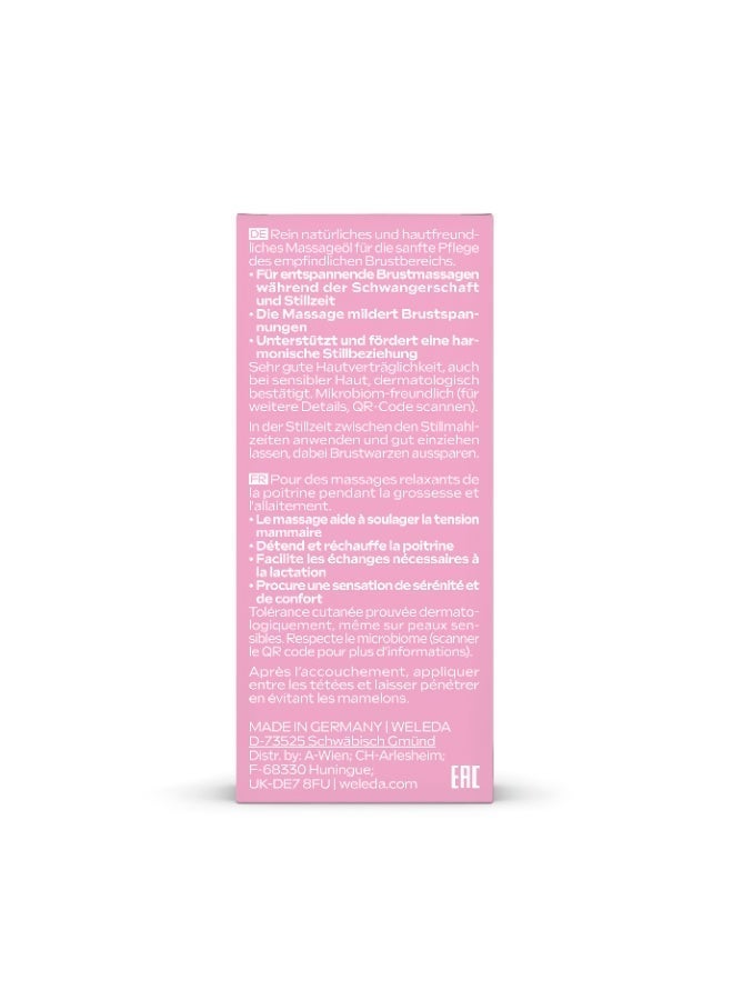 Weleda Nursing massage oil for postpartum nursing mothers - Image 5