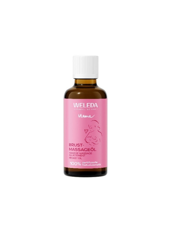 Weleda Nursing massage oil for postpartum nursing mothers - Image 1