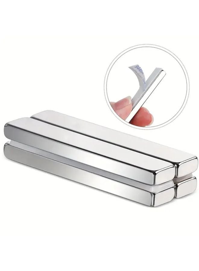 10Pcs F60X10X5mm Neodymium Bar Magnets Powerful Rare Earth Magnets with Double Sided Adhesive - Image 5