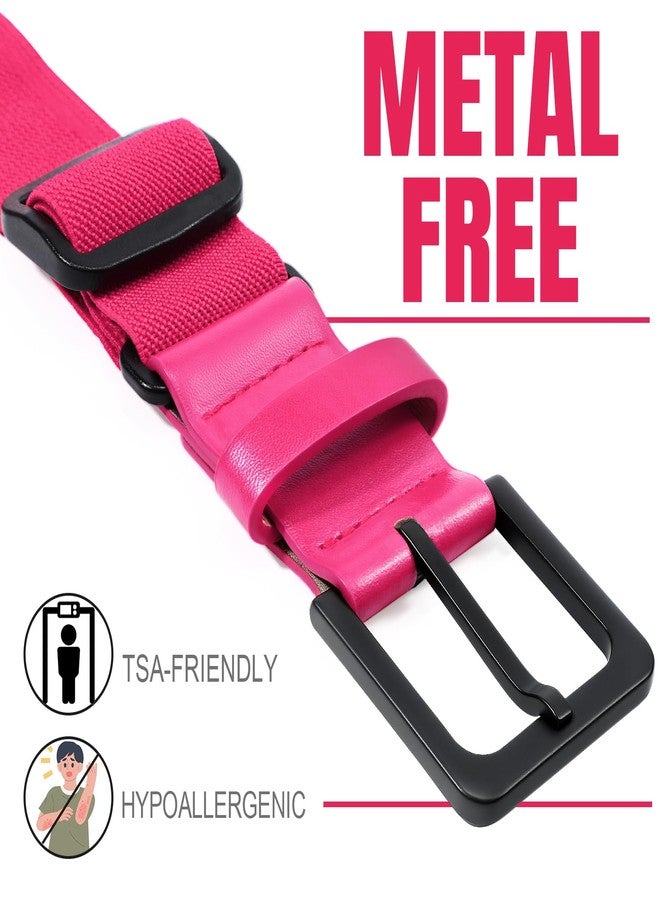 وير فور يو طقم جوارب بيسبول وحزام خالٍ من المعدن من WERFORU للأولاد - حزام قابل للتعديل مع مشبك مضاد للحساسية وجوارب سوفتبول للأولاد - Image 2