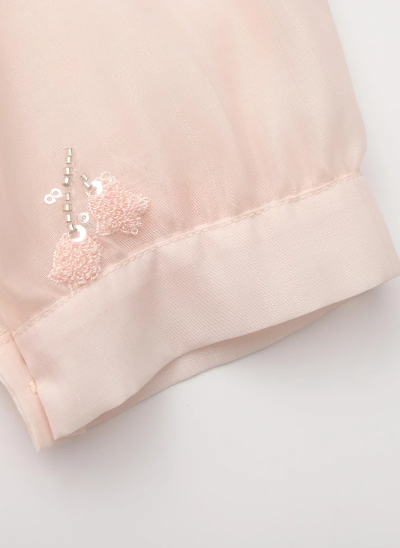 Balabala Pink Kids Girls Woven short sleeve suit for Women | Best Price UAE