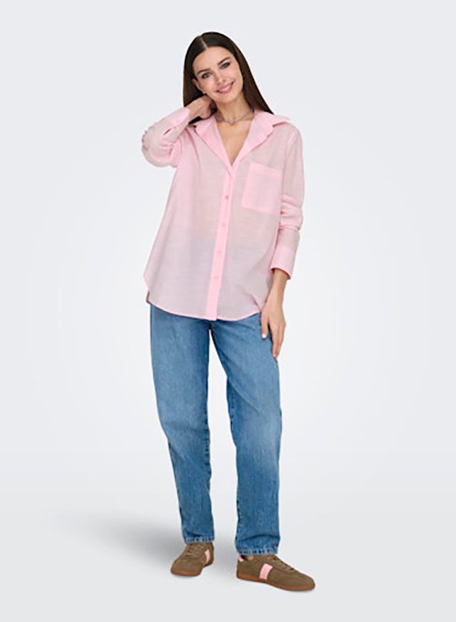 ONLY ONLY Womens Salina Longsleeve Shirt Woven - Image 4