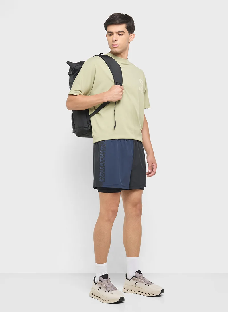 SQUATWOLF Core 5" Split 2-In-1 Shorts