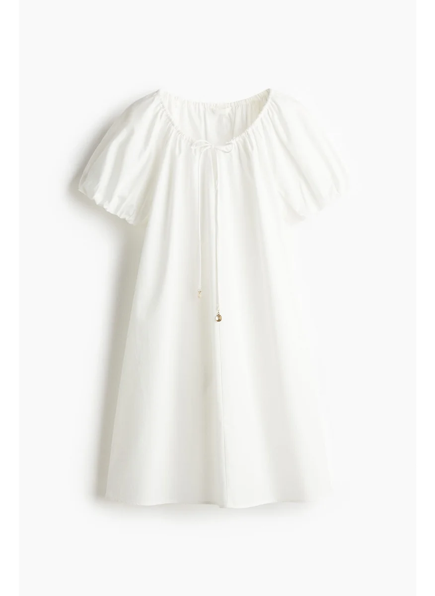 H&M Drawstring-Neck Dress