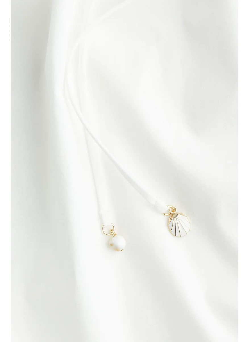 H&M Drawstring-Neck Dress