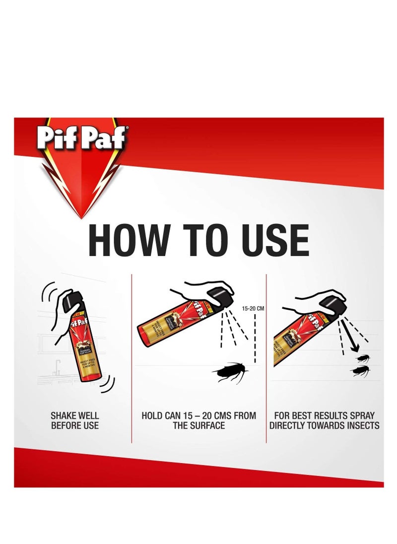 Pif Paf - Pif Paf Cockroach And Ant Killer, Crawling Insect Killer Spray, 500ML - Image 1