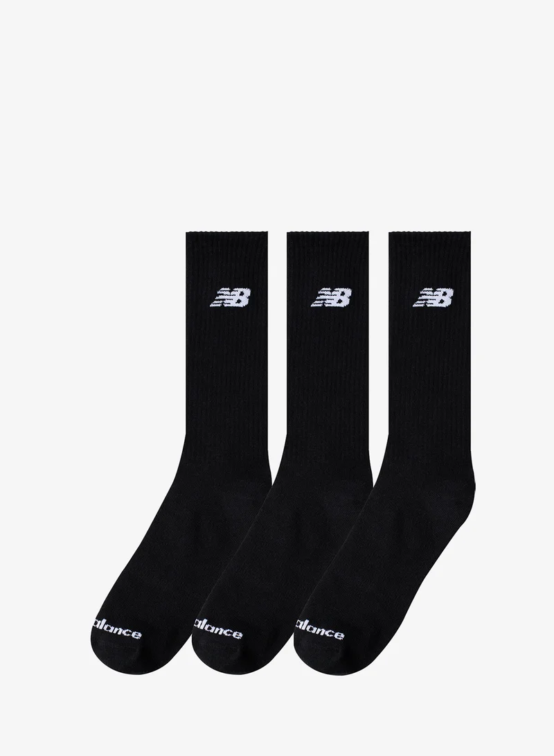New Balance 3 Pack Lightweight Crew Socks