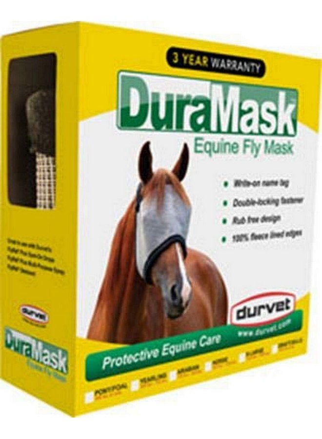 Duramask Fly Mask Color: Grey, Size: X-Large