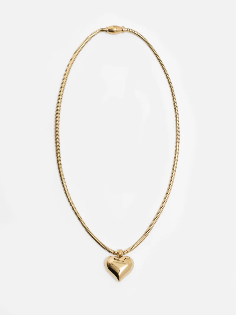 Lichi Round chain with heart pendant