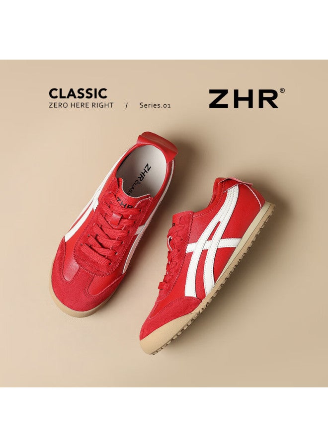 Zhr Women's Training Shoes New Lightweight Flat Sports Sneakers Bt102pp Red Size 40 - Image 4