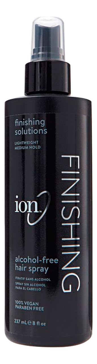 ion AlcoholFree Finishing Hair Spray, 8oz, Lightweight, Medium Hold, AntiFrizz Hairspray, Vegan - Image 1