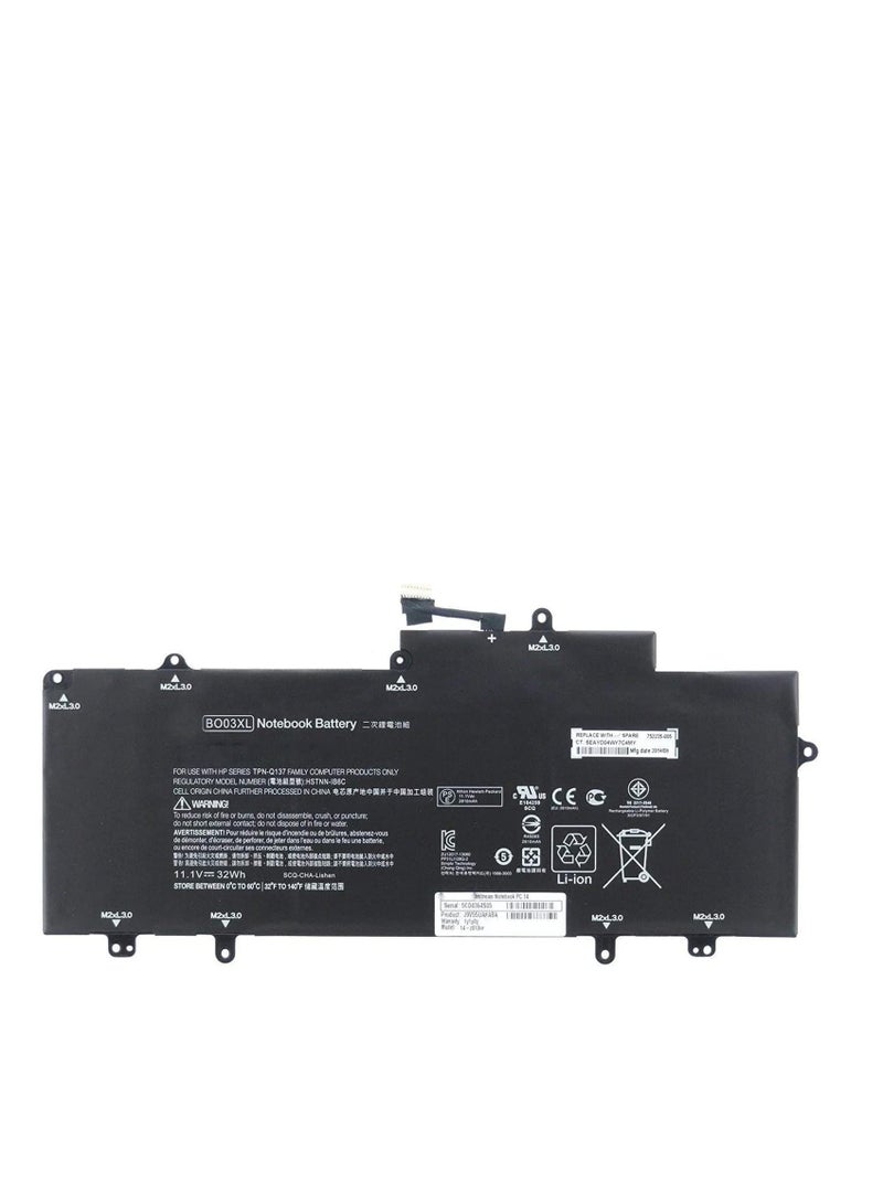 Terabyte Replacement Beyond Battery for HP Chromebook 14 14-X010nr 14-X013DX 14-X015WM, HP B003XL BO03037XL BO03XL HSTNN-IB6C HSTNN-IB6P TPN-Q137 TPN-Q152 751895-1C1 752235-005 773836-1C1 774159-001 - Image 1