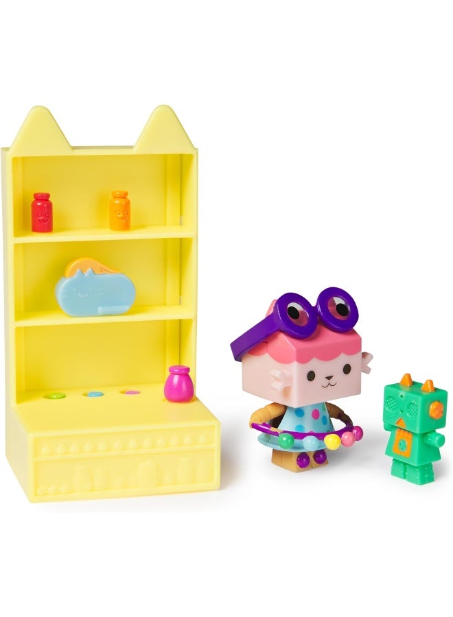 Gabby's Dollhouse تمثال بوبل قطة صندوق الاحتفال للأطفال | أثاث منزل الدمى، رف الحرف، الملحقات ولعبة توصيل المفاجآت للأطفال من 3 سنوات فما فوق - Image 1