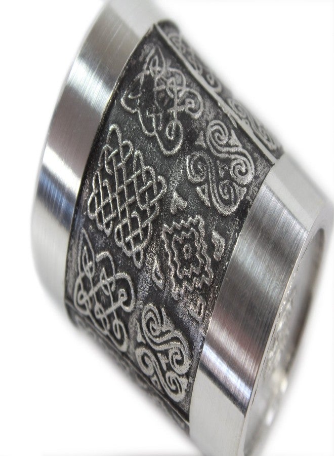 Mullingar Pewter Irish Shot Glass Celtic Knots Pewter 1 Fl. Oz. Made in Ireland - Image 3