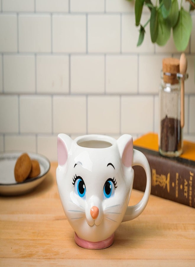 Silver Buffalo Disney Aristocats Marie Face Ceramic 3D Sculpted Mug, 20 Ounces - Image 4
