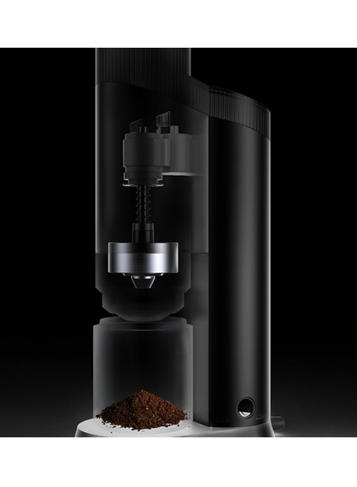 زيروهيرو مجموعة مطحنة القهوة الكهربائية ZeroHERO بسعة 45 جرام، 220V-50Hz، مصنوعة من الألومنيوم/PC/السيليكون، تصميم مدمج، باللون الأسود، مع منفاخ تنظيف هوائي، فرشاة خشب الزان، وملعقة قياس القهوة – مثالية للإسبريسو، وتحضير القهوة بالسكب، والقهوة الفرنسية - Image 2