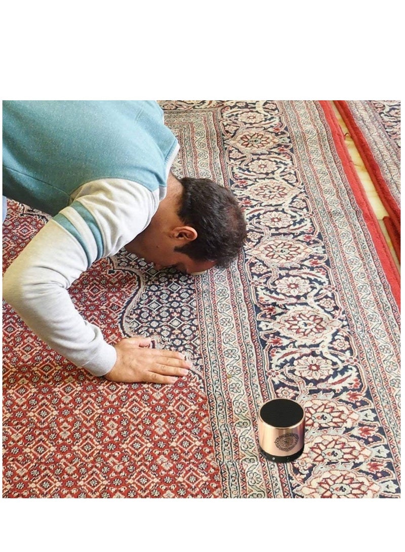 ELTRAZONE Remote Control Speaker Portable Quran Speaker MP3 Player 8GB TF FM Quran Koran Translator USB Rechargeable Speaker, Secure Digital, Micro SD (ELT-SP01) - Image 4