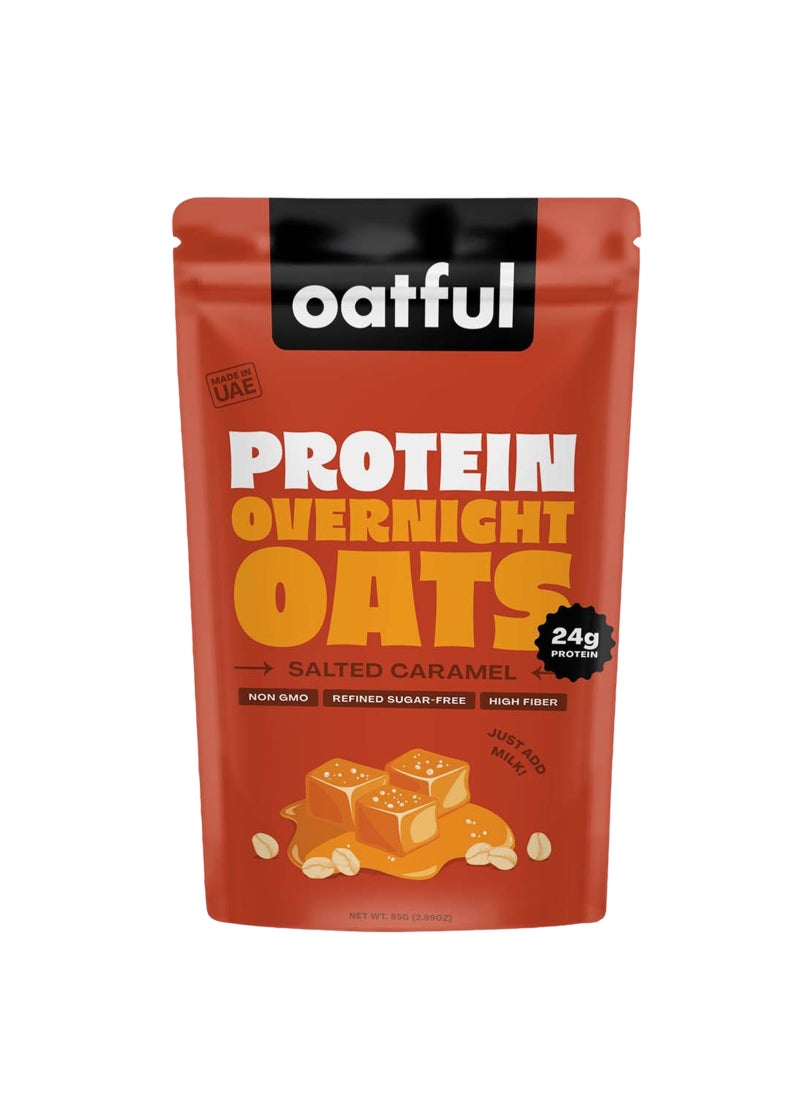 Oatful Salted Caramel Protein Overnight Oats Mix - Image 1