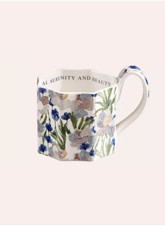 Aurafly High-end Fashion Ceramic Mug Coffee Cup Beverage Tea Cup Octagonal Cup  - Image 1