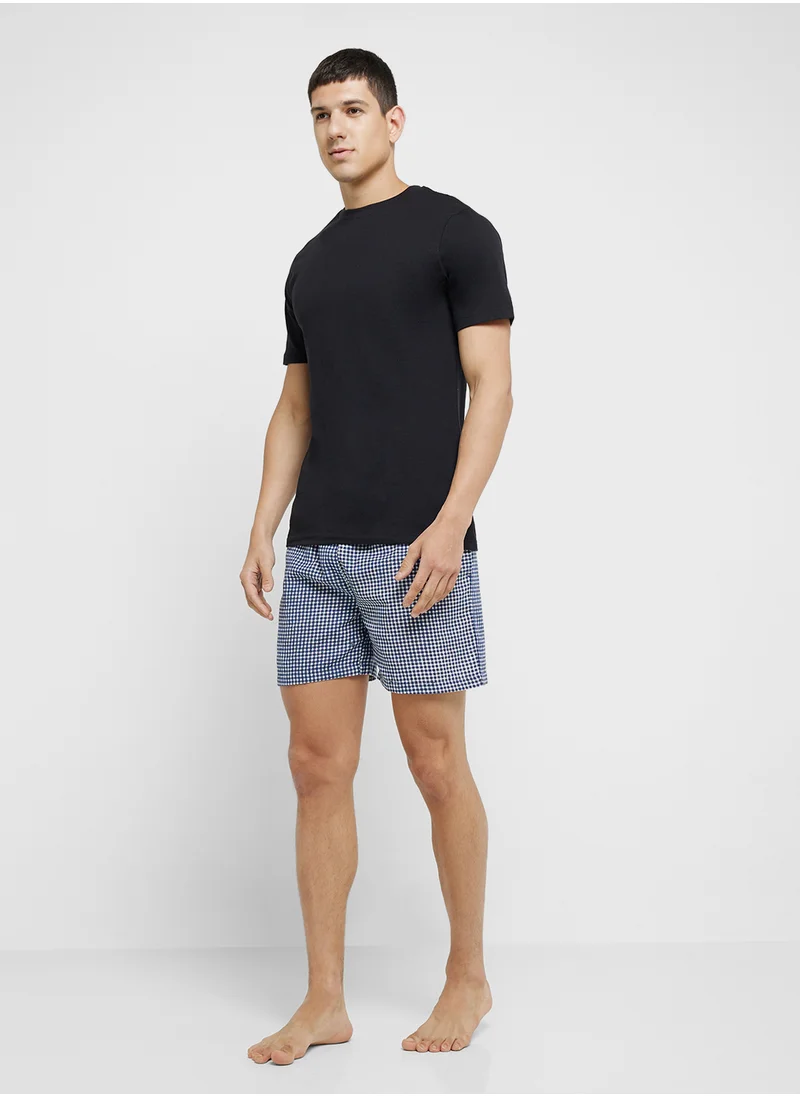سفنتي فايف Nightwear T-Shirt & Shorts Sets