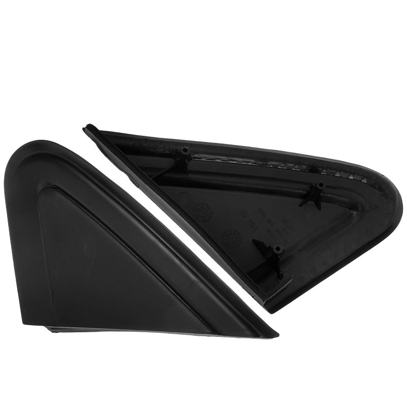 Car Side Window Triangle Cover Set Replacement for 2005 2010 Compact Hatchback Left Right Mirror Plates - Image 2