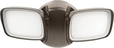 Feit Electric Feit Electric LED Dusk to Dawn Security Light, 28W LED Outdoor Waterproof Flood Light, 2 Head, Wall Mount, 2000 Lumens,  - Image 1