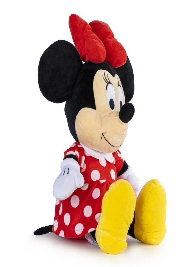 Jay Franco Disney Minnie Mouse Plush Pillow Buddy - Ultra-Soft Stuffed Character Plushie & Cozy Pillow, Official Licensed Product, 15 Inches - Image 3